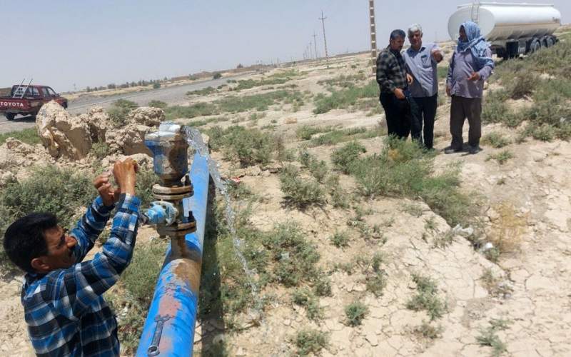 پایداری آب در شهرستان هیرمند