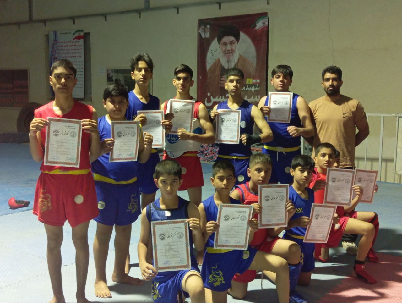 اعزام ووشوکاران هامون به رقابتهای استانی