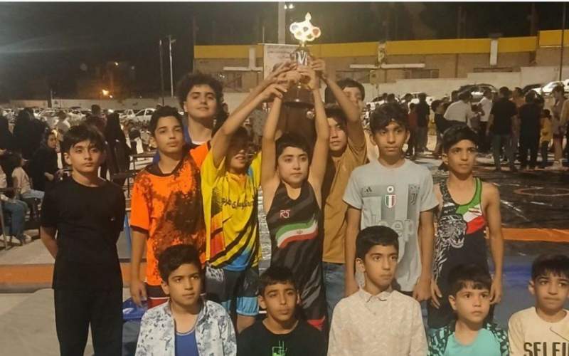 کسب نایب قهرمانی کشتیگیران شهرستان نیمروز