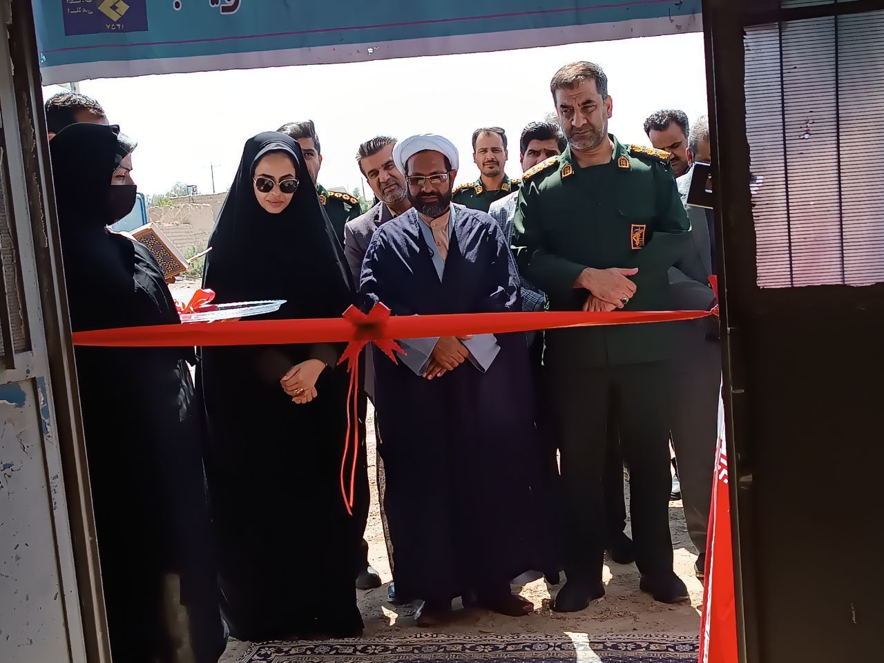 افتتاح کارگاه خیاطی در روستای صیادان سفلی