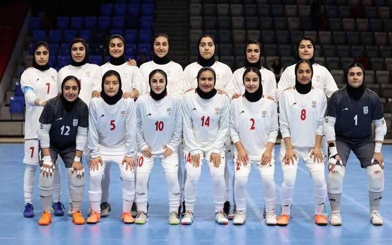 طوفان فوتسال دختران ایران در بحرین