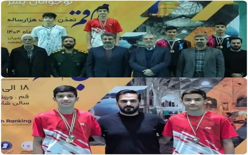 قهرمانی بدمینتون‌ باز سیستان‌وبلوچستان در مسابقات رنکینگ کشور