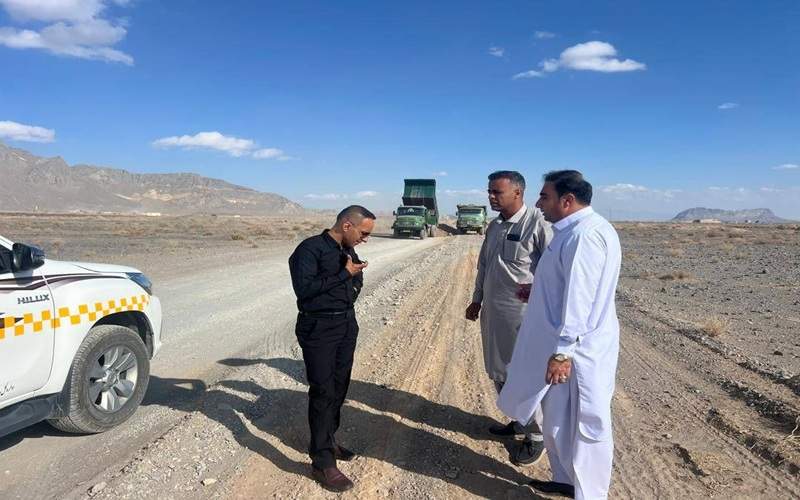 آغاز احداث راه روستایی تل‌گزی خاش در سیستان‌وبلوچستان