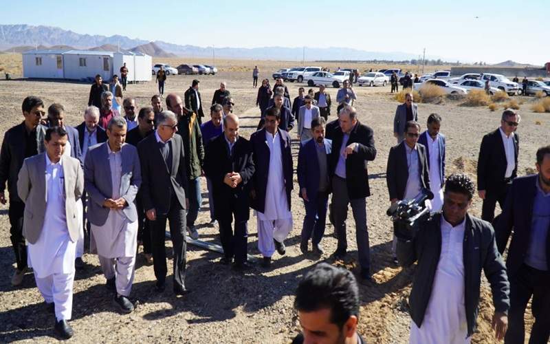 آغاز عملیات اجرایی نیروگاه خورشیدی در شرق کشور