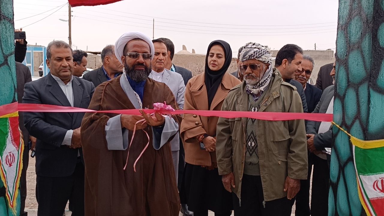 افتتاح پارک روستایی لطف‌الله در دهه مبارک فجر