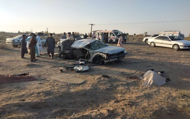 تصادف ایرانشهر-بمپور ۱۱ مصدوم و ۳ کشته داشت