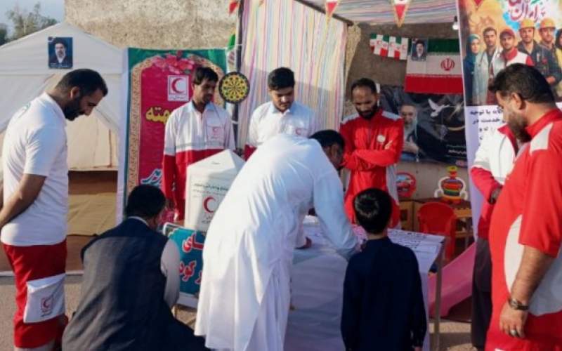 افتتاح پست نوروزی خدمات سفر در سراوان