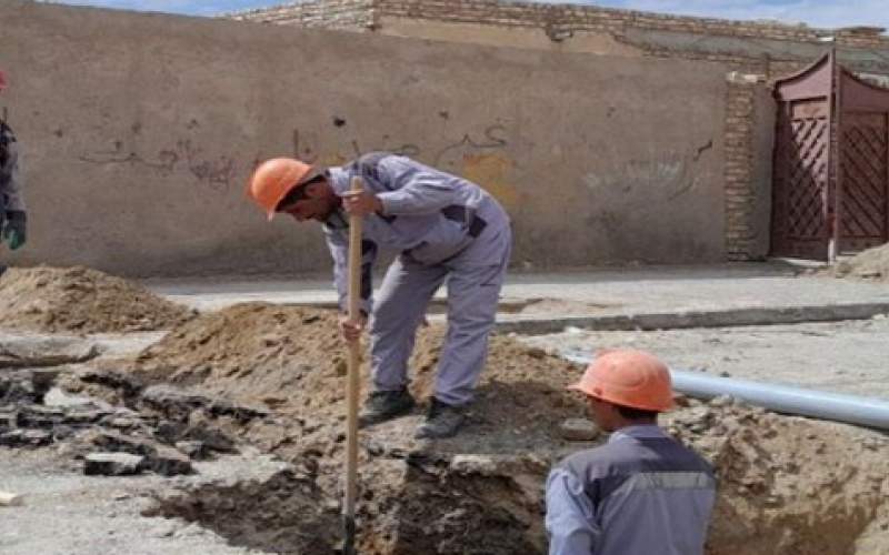 آغاز نصب انشعابات فاضلاب مشترکان روستایی در زهک