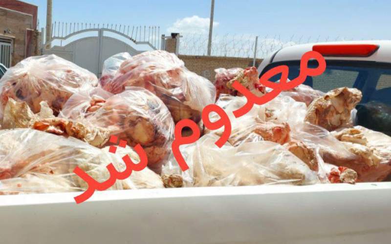 کشف یک تن فرآورده خام دامی در زاهدان