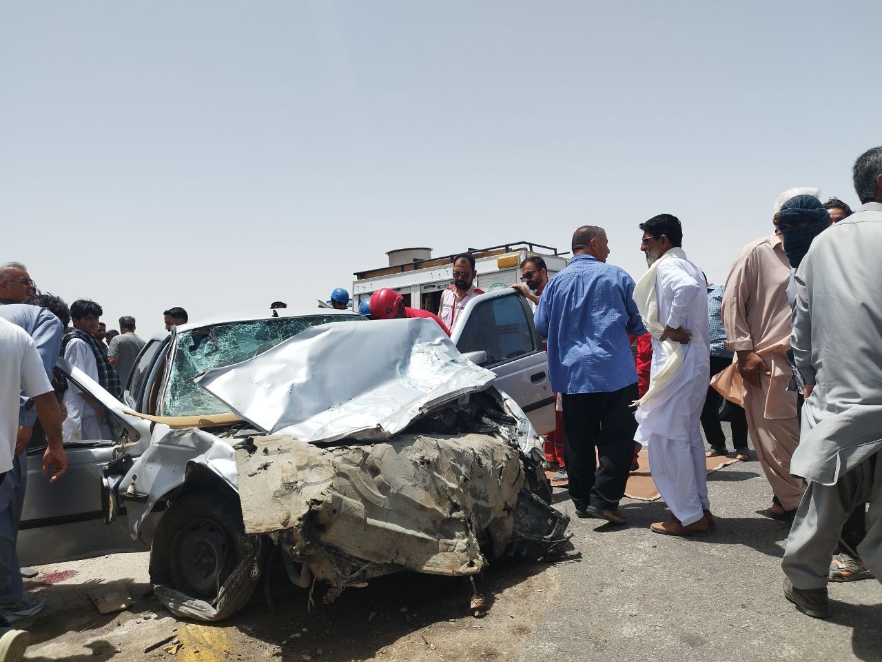 ۷ مصدوم در تصادف محور زابل به محمدآباد
