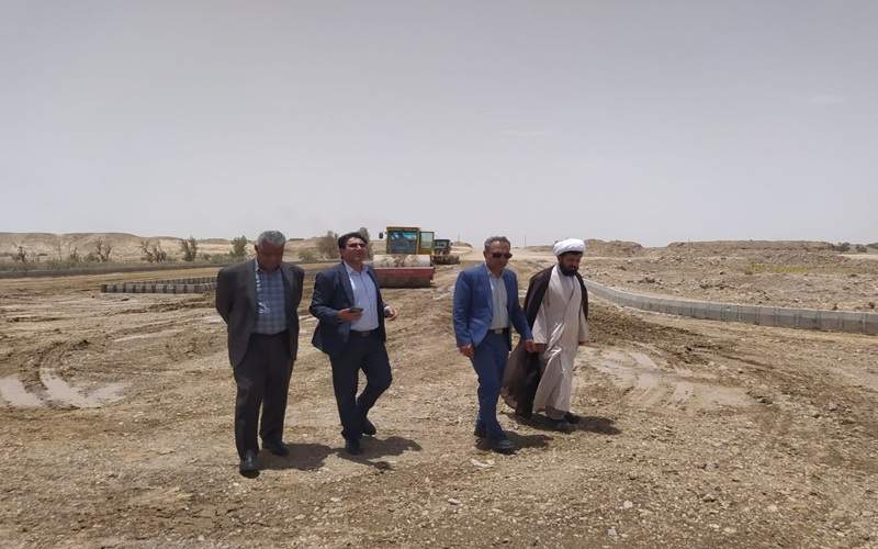 پیشرفت ۷۰ درصدی کمربند جدید شهرستان زهک