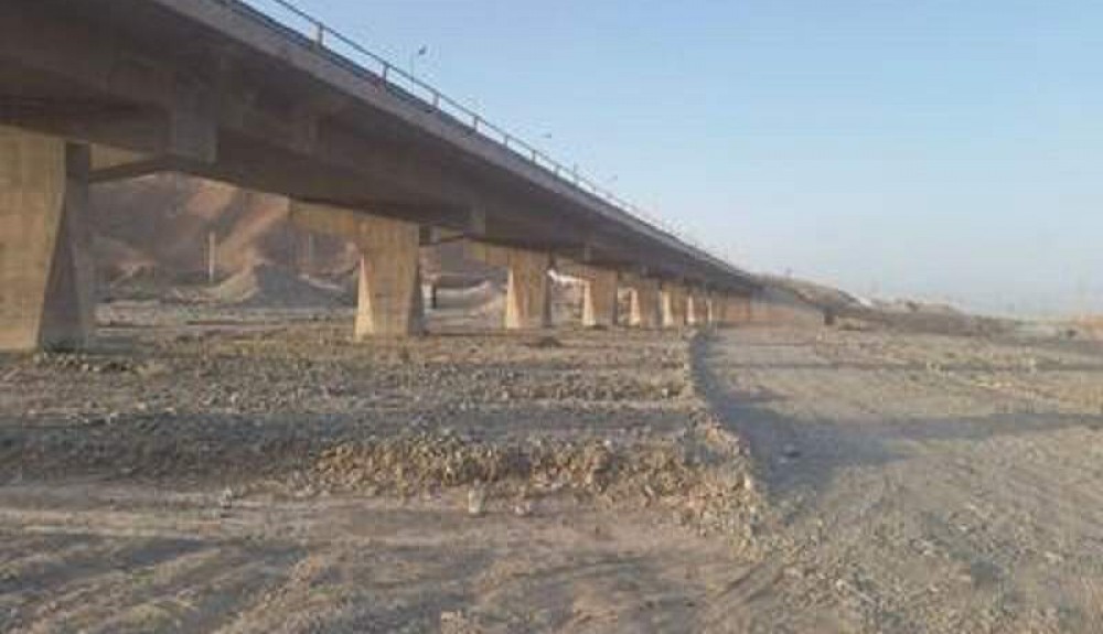 بازدید از عملیات نهایی ساخت پل حرمک