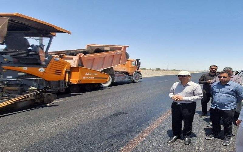 تداوم ساخت بزرگراه زاهدان به خاش