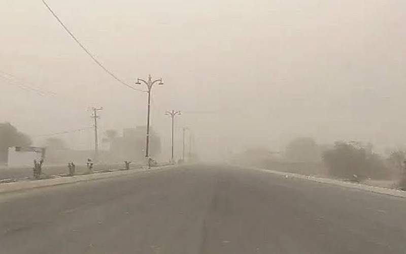 سرعت طوفان در زابل به ۱۰۱ کیلومتر رسید