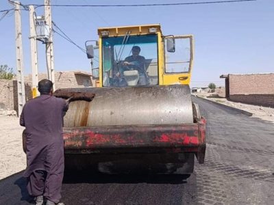 آسفالت، گامی بلند برای عدالت شهری خاش