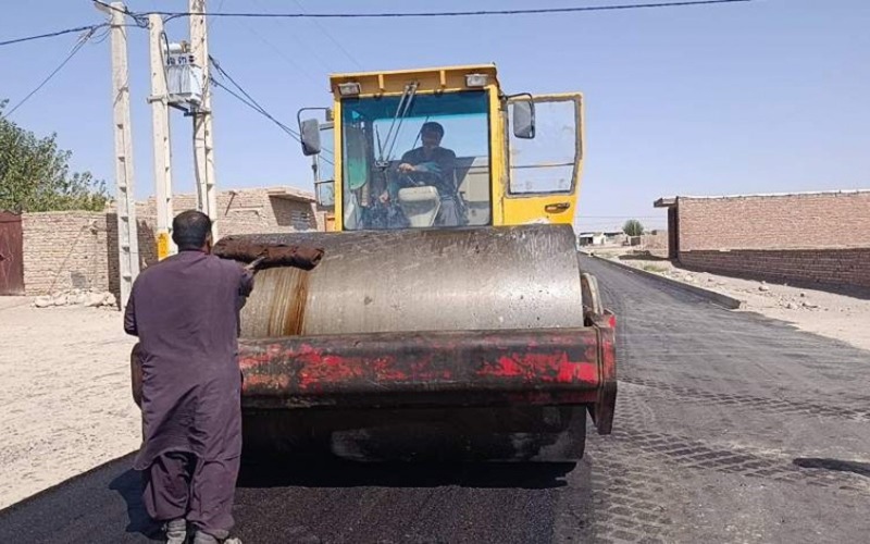 آسفالت، گامی بلند برای عدالت شهری خاش