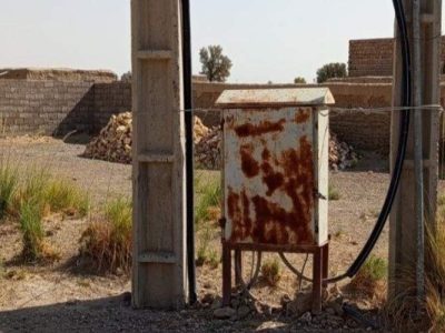 مشکل برق روستای رستم محمود جنوبی رفع شد