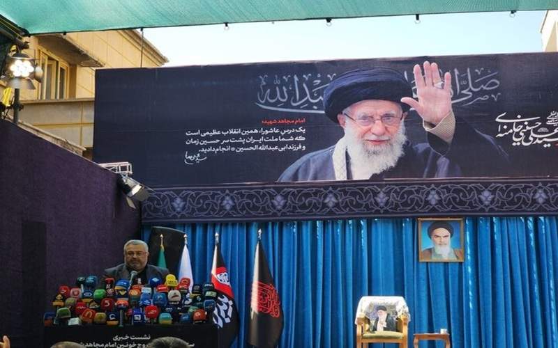 آغاز آئین رسمی تشییع آقای شهید ایران
