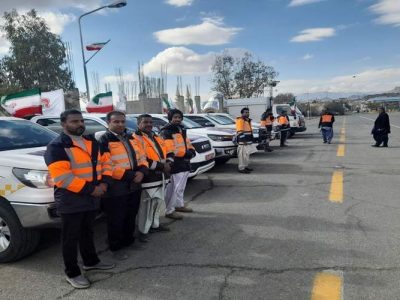 گشت‌های راهداری آماده خدمت به زائران شدند