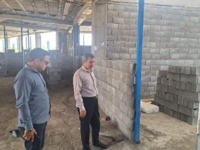 پیشرفت ۴۰ درصدی ساختمان فرمانداری تفتان
