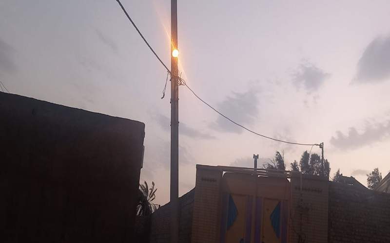 تیر برق سقوط‌کرده در هامون تعویض شد
