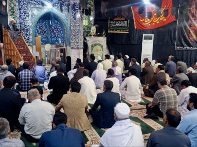مراسم گرامیداشت شهادت قائد امت در هامون