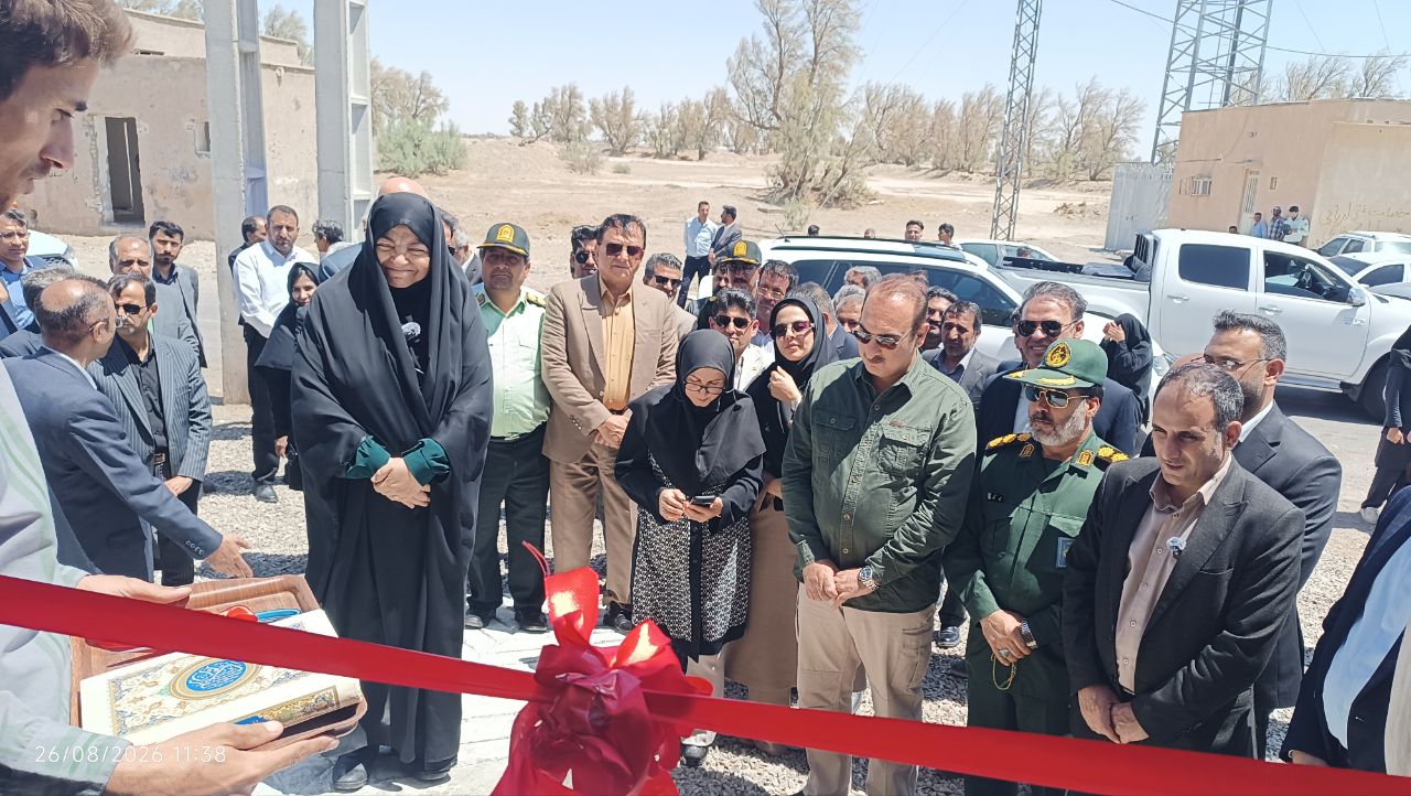 خانه بهداشت روستای لطف‌الله به بهره‌برداری رسید