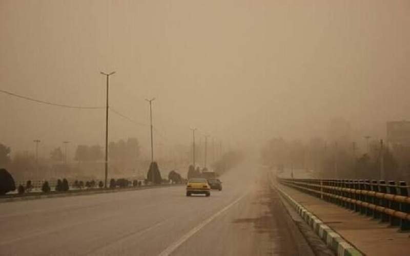 وزش باد ۱۰۸ کیلومتر بر ساعتی در زابل