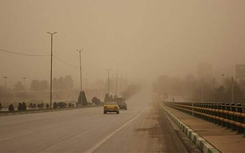 سرعت وزش باد در زابل به ۱۰۴ کیلومتر رسید