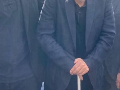 اولین حضور دریابان شمخانی پس از حمله اسرائیل در تشییع شهدا