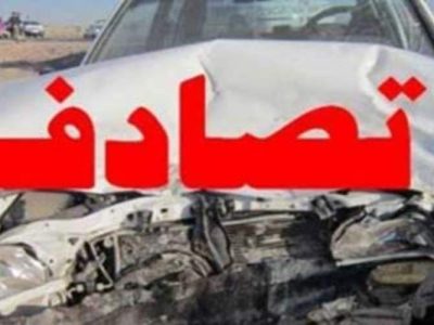 دو تصادف زنجیره‌ای بر اثر طوفان‌ در سیستان