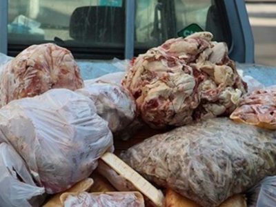 معدوم‌سازی ۲/۵ تن گوشت غیربهداشتی در زاهدان