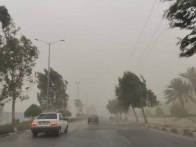 پایان زودهنگام ادارات هیرمند به علت طوفان