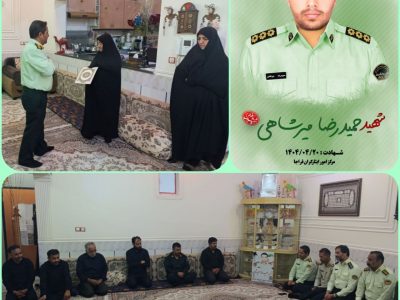 دیدار با خانواده شهید میرشاهی در هامون