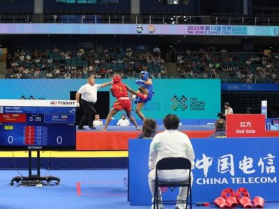 قدرت‌نمایی ووشوکار سیستان‌وبلوچستان در مبارزه جهانی