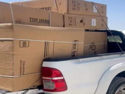 اهدای تجهیزات پزشکی به مراکز درمانی سیب و سوران