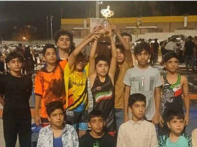 کسب نایب‌ قهرمانی کشتی‌گیران شهرستان نیمروز