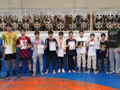 کسب نایب‌قهرمانی کشتی‌گیران شهرستان نیمروز