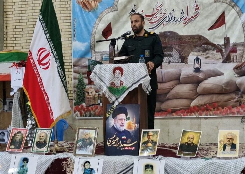 برگزاری یادواره شهدای دانش‌آموز در هامون