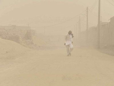 طوفان ۱۰۴ کیلومتری زابل را درنوردید