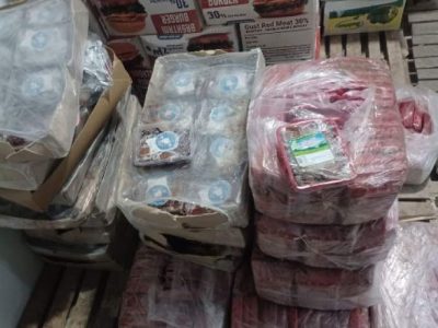 جمع‌آوری ۳۰۰ کیلو مواد گوشتی فاسد در زهک