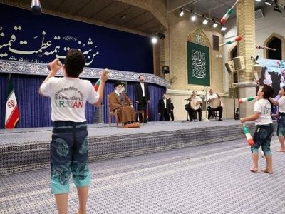 انتخاب نونهالان باستانی‌کار در حضور رهبر انقلاب