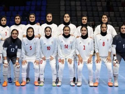 طوفان فوتسال دختران ایران در بحرین