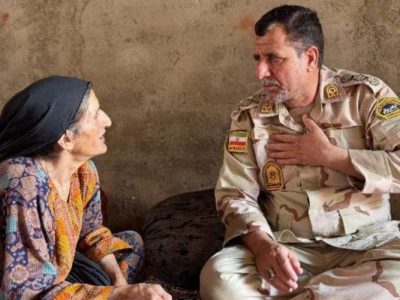 دلجویی از خانواده بانوی حادثه‌دیده در مرز میلک