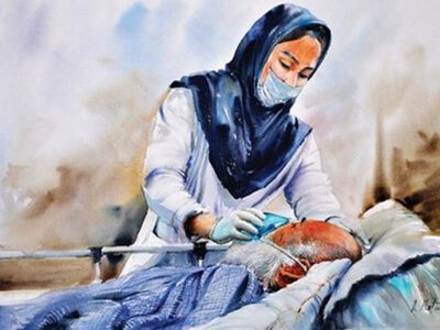 پرستاران وارثان صبر زینب (س) در میدان سلامت