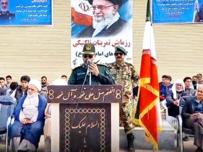 آموزش تاکتیکی مقابله با دشمن فرضی در هامون