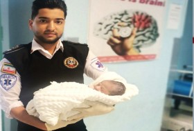 زایمان موفق توسط پرسنل اورژانس ۱۱۵ زابل