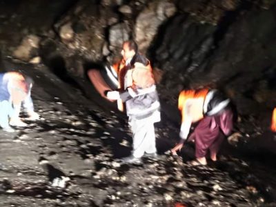 امدادرسانی و ریزش‌برداری در محورهای فنوج