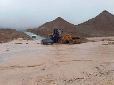 با سیلاب در سیستان‌وبلوچستان ۵ مسیر بسته شد