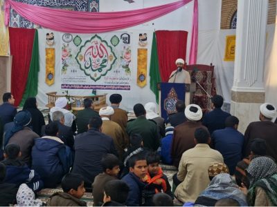 برگزاری جشن میلاد باشکوه پیامبر اکرم(ص) در دهستان لوتک